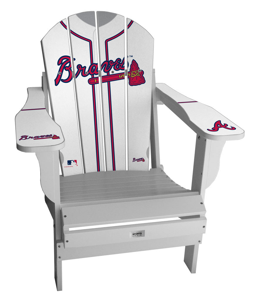 Atlanta Braves MLB Jersey Chair