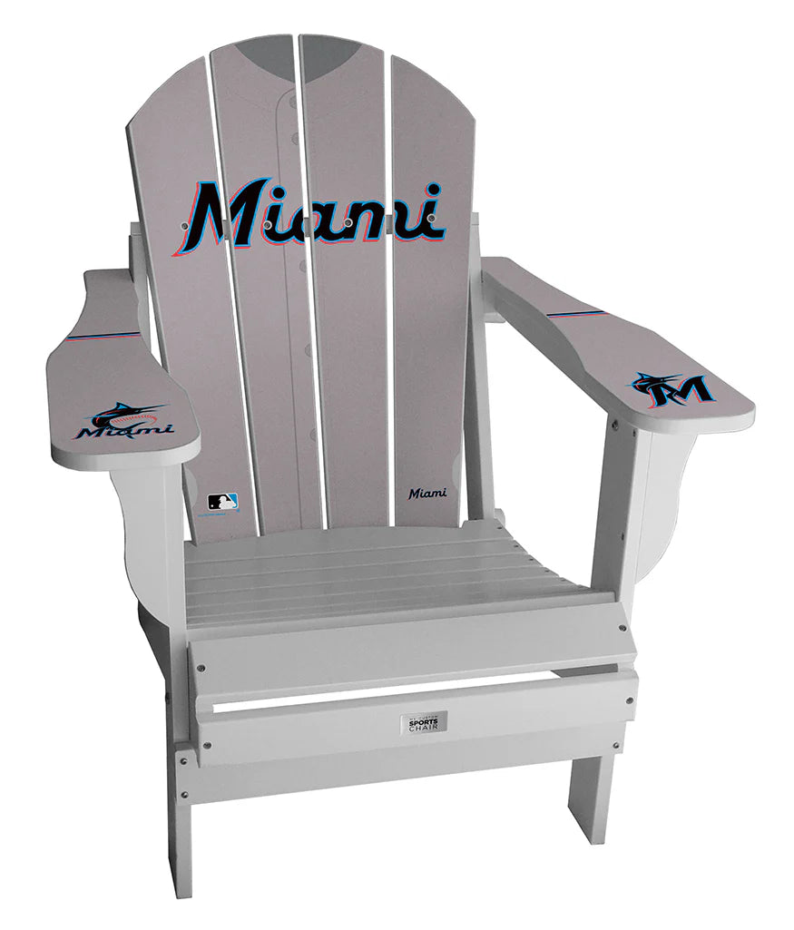 Miami Marlins MLB Jersey Chair