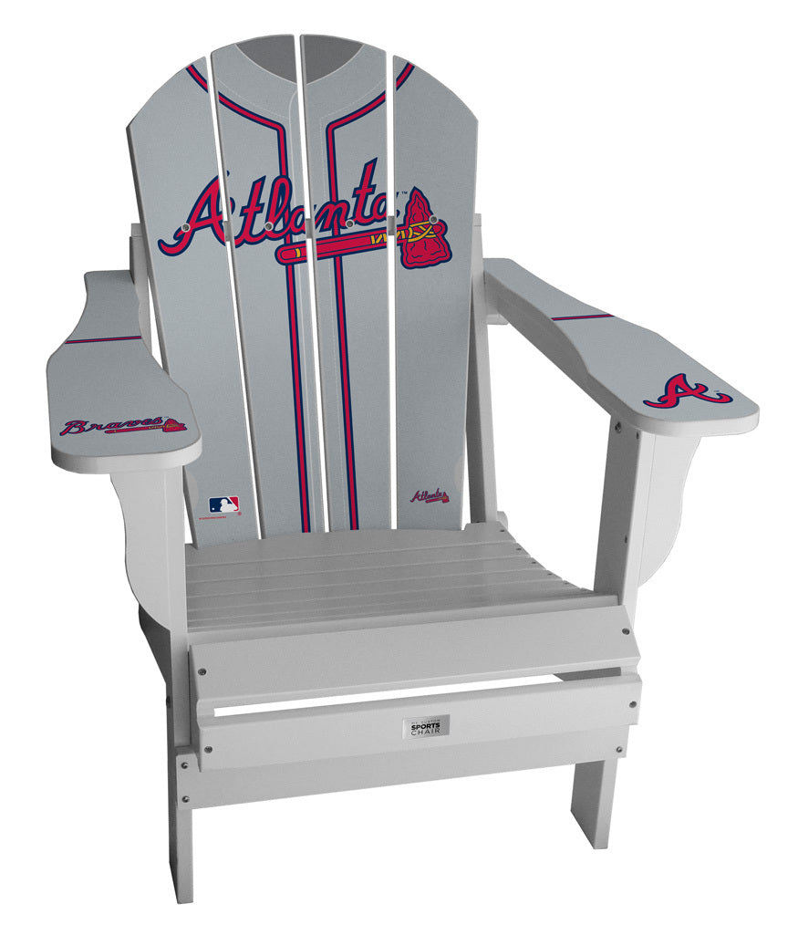 Atlanta Braves MLB Jersey Chair