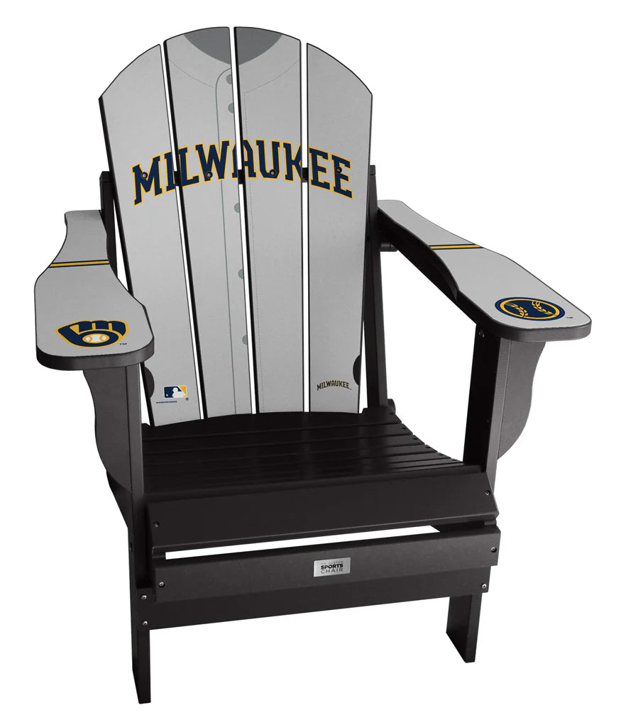 Milwaukee Brewers MLB Jersey Chair