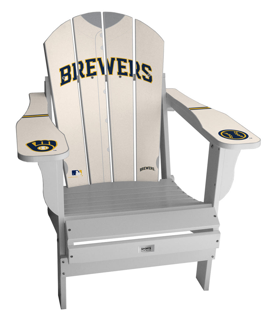 Milwaukee Brewers MLB Jersey Chair