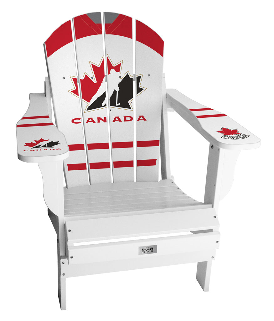 Hockey Canada 2008 White Chair