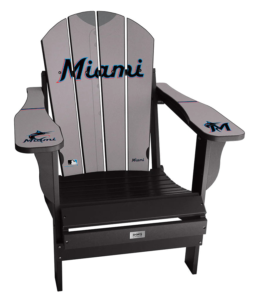 Miami Marlins MLB Jersey Chair
