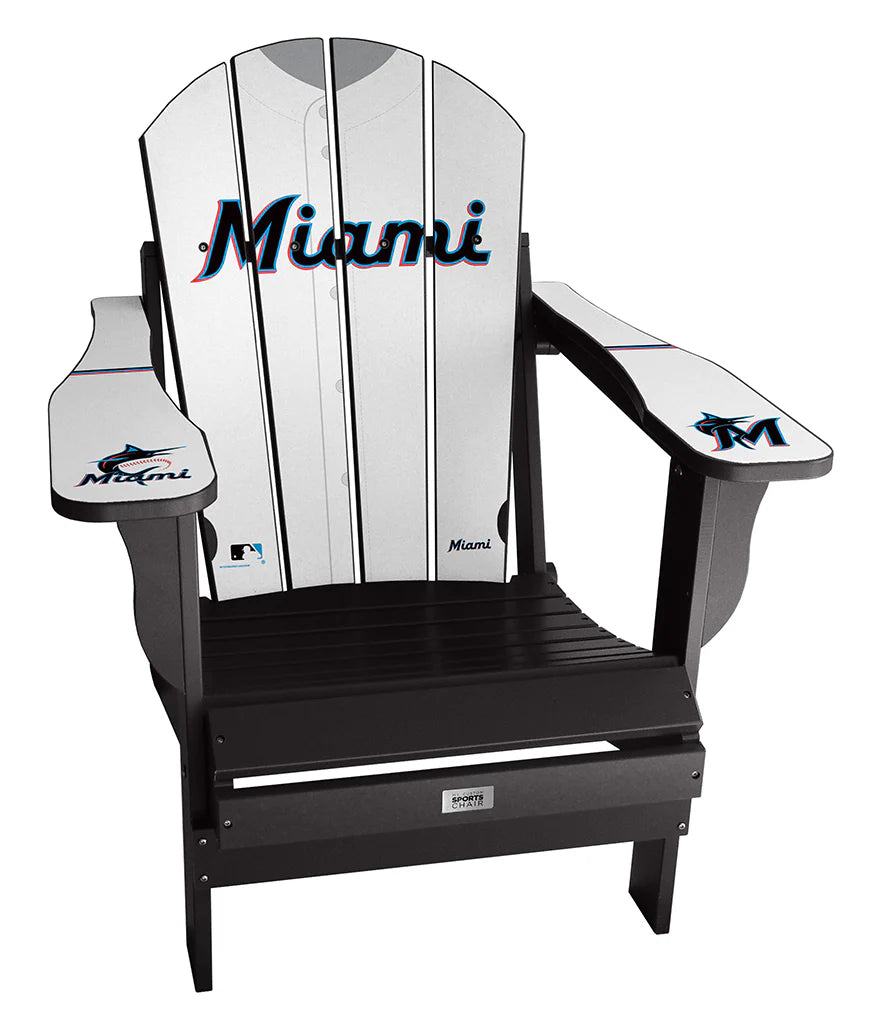 Miami Marlins MLB Jersey Chair