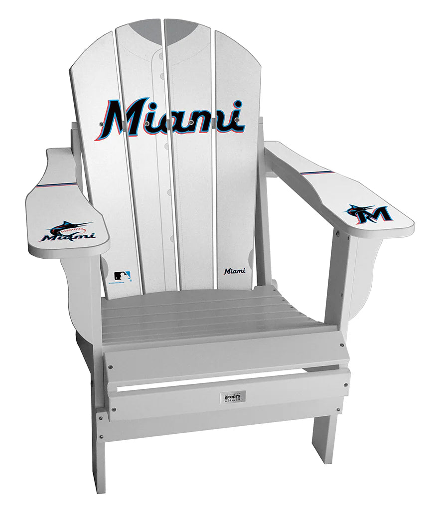Miami Marlins MLB Jersey Chair