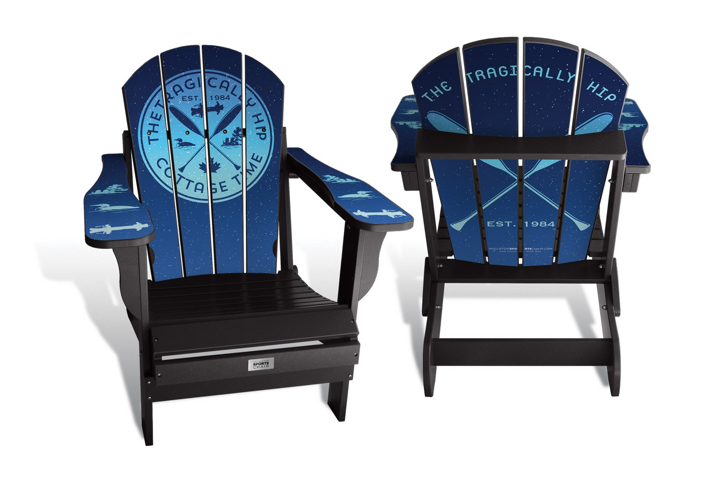 Cottage Time Officially Licensed by The Tragically Hip Chair